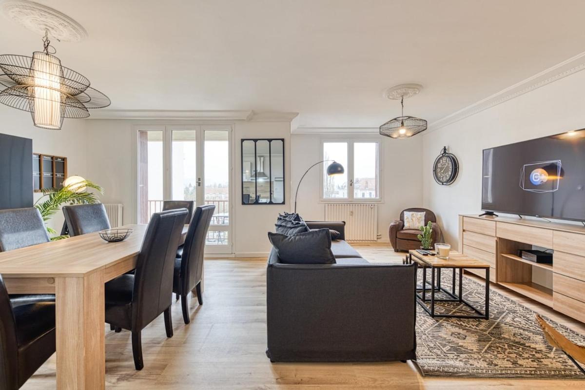 Magnificent Apartment, 4 Bedrooms, Fiber Wifi Grenoble Esterno foto