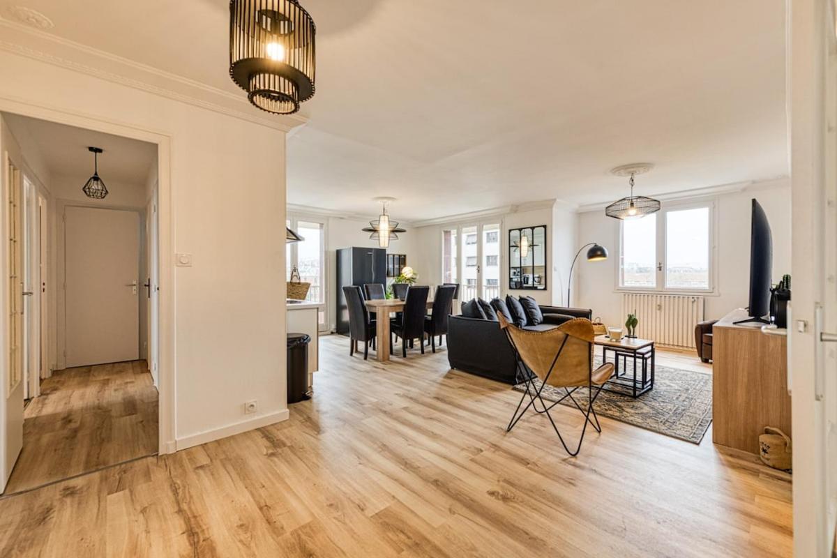 Magnificent Apartment, 4 Bedrooms, Fiber Wifi Grenoble Esterno foto