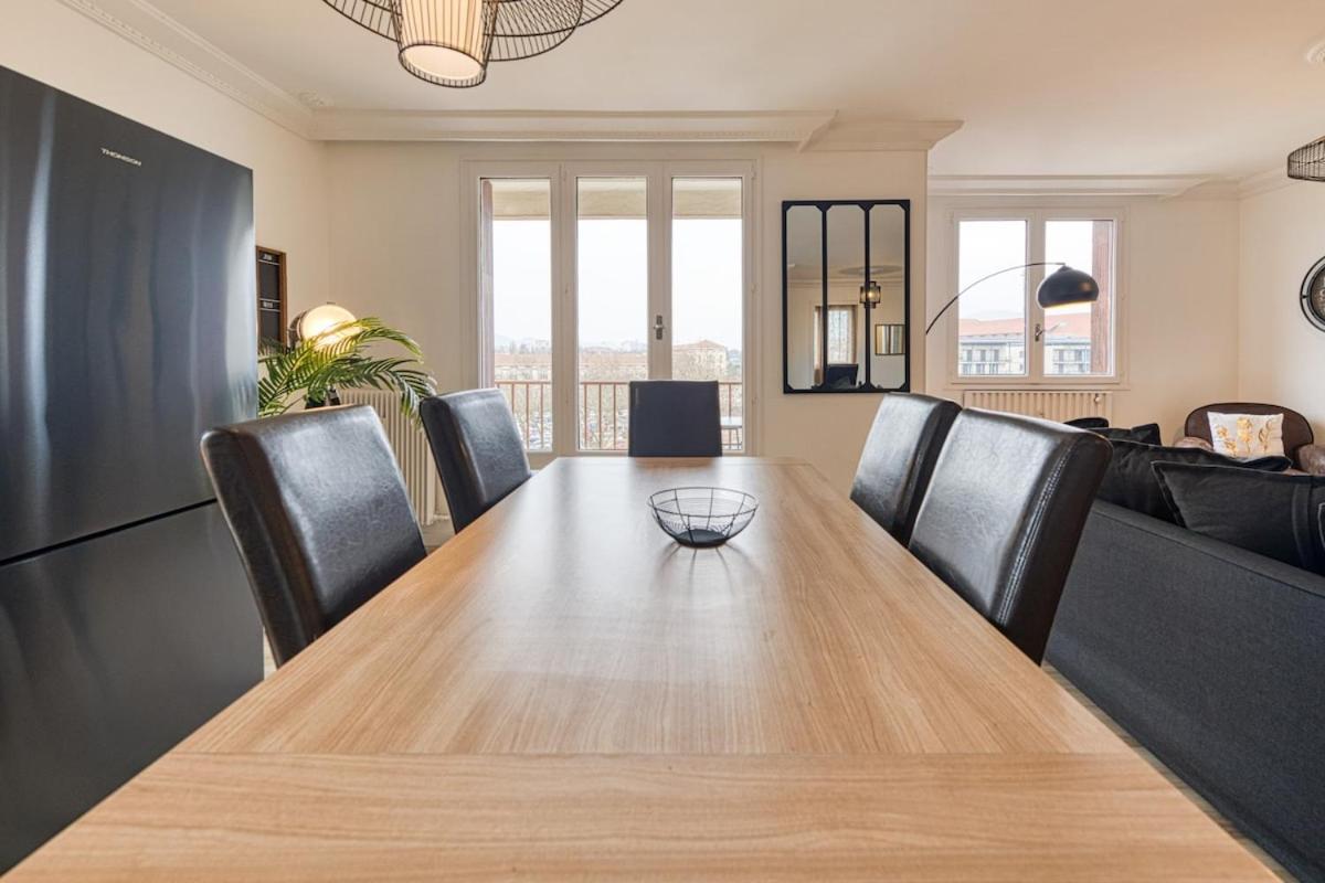 Magnificent Apartment, 4 Bedrooms, Fiber Wifi Grenoble Esterno foto