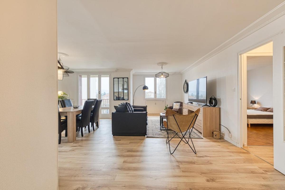 Magnificent Apartment, 4 Bedrooms, Fiber Wifi Grenoble Esterno foto